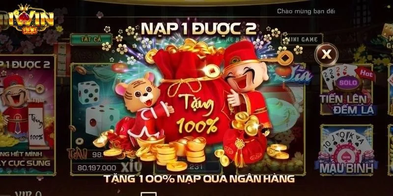 Khuyến mãi IWIN - Cập Nhật Ưu Đãi Bạc Tỷ, Độc Quyền 2025 1 Khuyến mãi IWIN tặng 100% giá trị thẻ nạp cực hấp dẫn.
